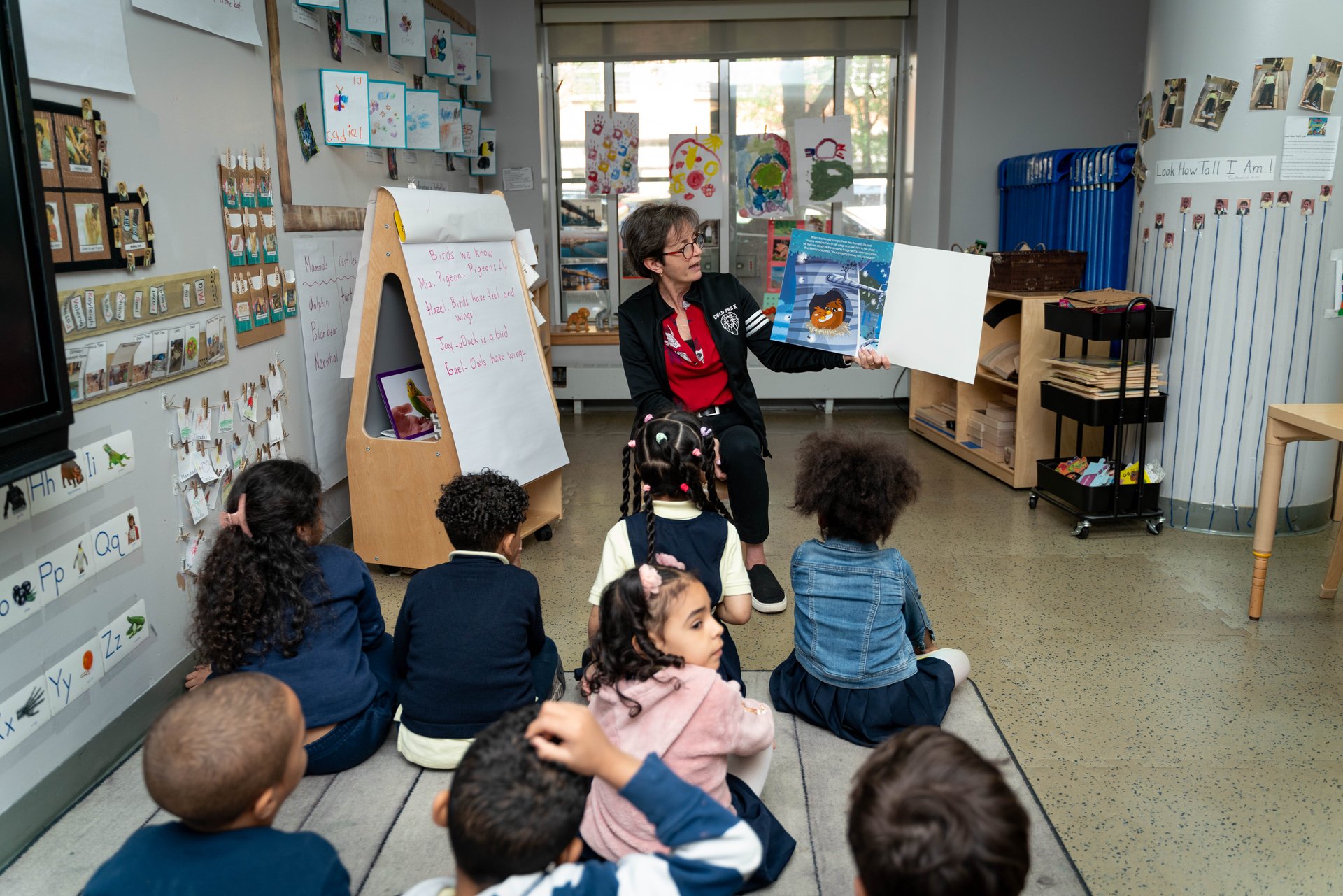 GoLD Pre-K students in a classroom learning environment